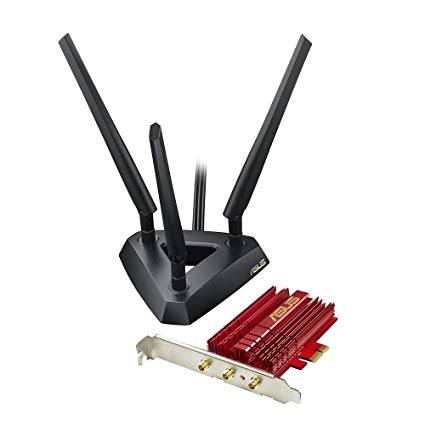 Asus Network Card PCE-AC68 Dual-band Wireless PCI Express Adapter 802.11a/b/g/n/ac Retail