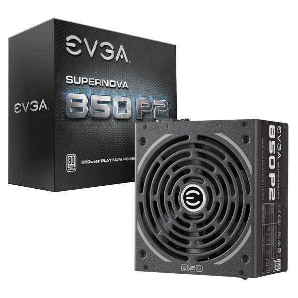 EVGA PS 220-GA-0850-X1 SuperNOVA 850 GA 850W 80+ Gold Fully Modular Retail