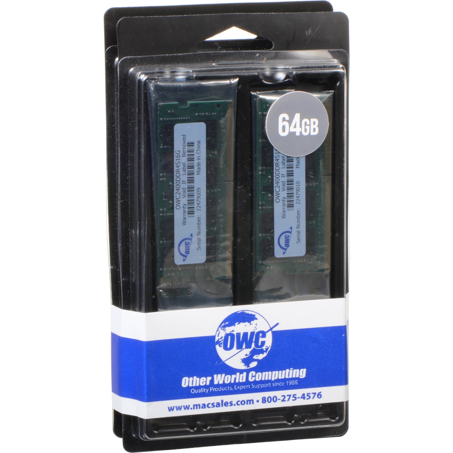 64.0GB 4X 16GB 2400MHZ DDR4 PC4-19200 SO-DIMM 260 PIN CL17 MEM UPGKIT