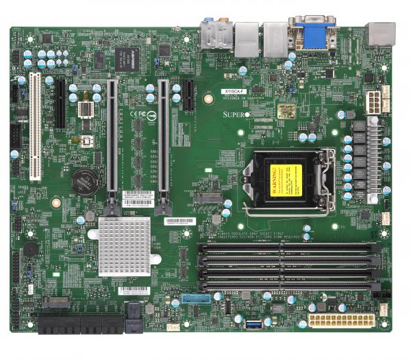 Supermicro Motherboard MBD-X11SCA-F-B Core i3 Socket 1151 C246 Up to 64GB PCIE SATA ATX Nulk Pack