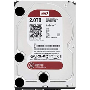 WESTERN DIGITAL 2TB INTELLIPOWER 64MB 3.5IN WD RED SATA 6GB/S