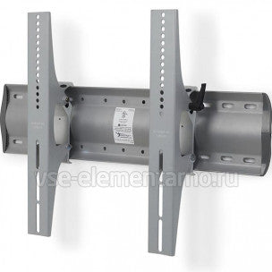 TILTING WALLMOUNT.LARGE DISPLAY TM.CLEAR ANODIZED