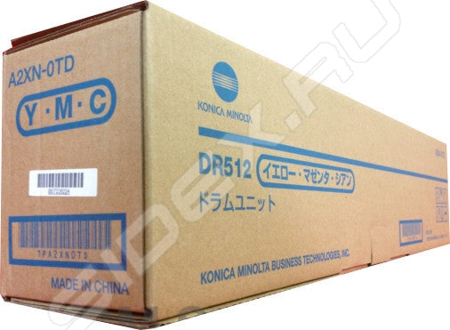 Konica Minolta Drum Unit, DR512, 75,00 pg yield, Color