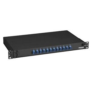 RACKMOUNT FIBER PANELS, 1U, LOADED WITH