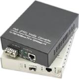 ADDON 10/100/1000BASE-TX(RJ-45) X4 TO 2 OPEN SFP PORT POE+ MEDIA CONVERTER