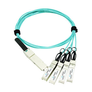 AXIOM 40GBASE-AOC QSFP+ TO 4 SFP+ ACTIVE OPTICAL CABLE CISCO COMPATIBLE, 3M