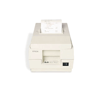 EPSON, TM-U220D, DOT MATRIX RECEIPT PRINTER, SERIAL, EPSON COOL WHITE, NO AUTOCUTTER, POWER SUPPLY INCLUDED