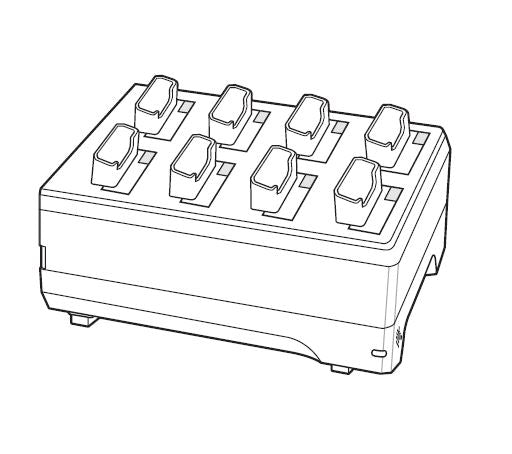 HS3100 8-SLOT-BATTERY CHARGER