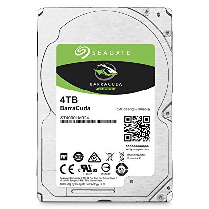 SEAGATE BARRACUDA 4TB 2.5 SATA HDD 128MB