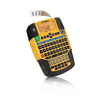 DYMO RHINO 4200 INDUSTRIAL LABELER. ONE-TOUCH HOT KEY SHORTCUTS HELPS GET LABELI