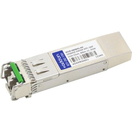 THIS CIENA XCVR-S80W41 COMPATIBLE SFP+ TRANSCEIVER PROVIDES 10GBASE-DWDM THROUGH