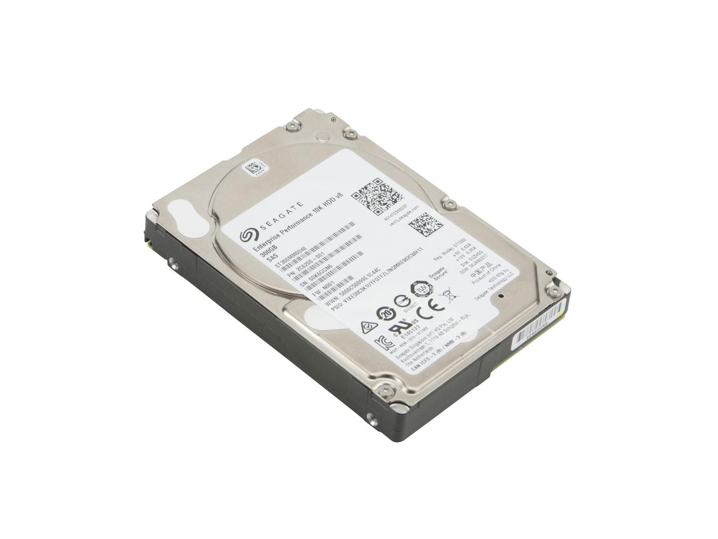 SEAGATE 300GB EXOS 10E300 HDD 512N SAS 2.5 10000 128MB