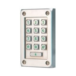 VANDAL RESISTANT METAL KEYPAD