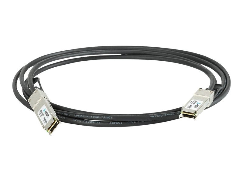 AXIOM 100GBASE-CR4 QSFP28 PASSIVE DAC CABLE ARISTA COMPATIBLE 1M