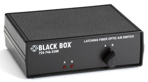 FIBER OPTIC A/B SWITCH, LATCHING, ST