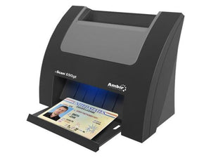 NSCAN 690GT DUPLEX ID CARD SCANNER W/ AMBIRSCAN FOR ATHENA: VERTICAL HIGH-SPEED