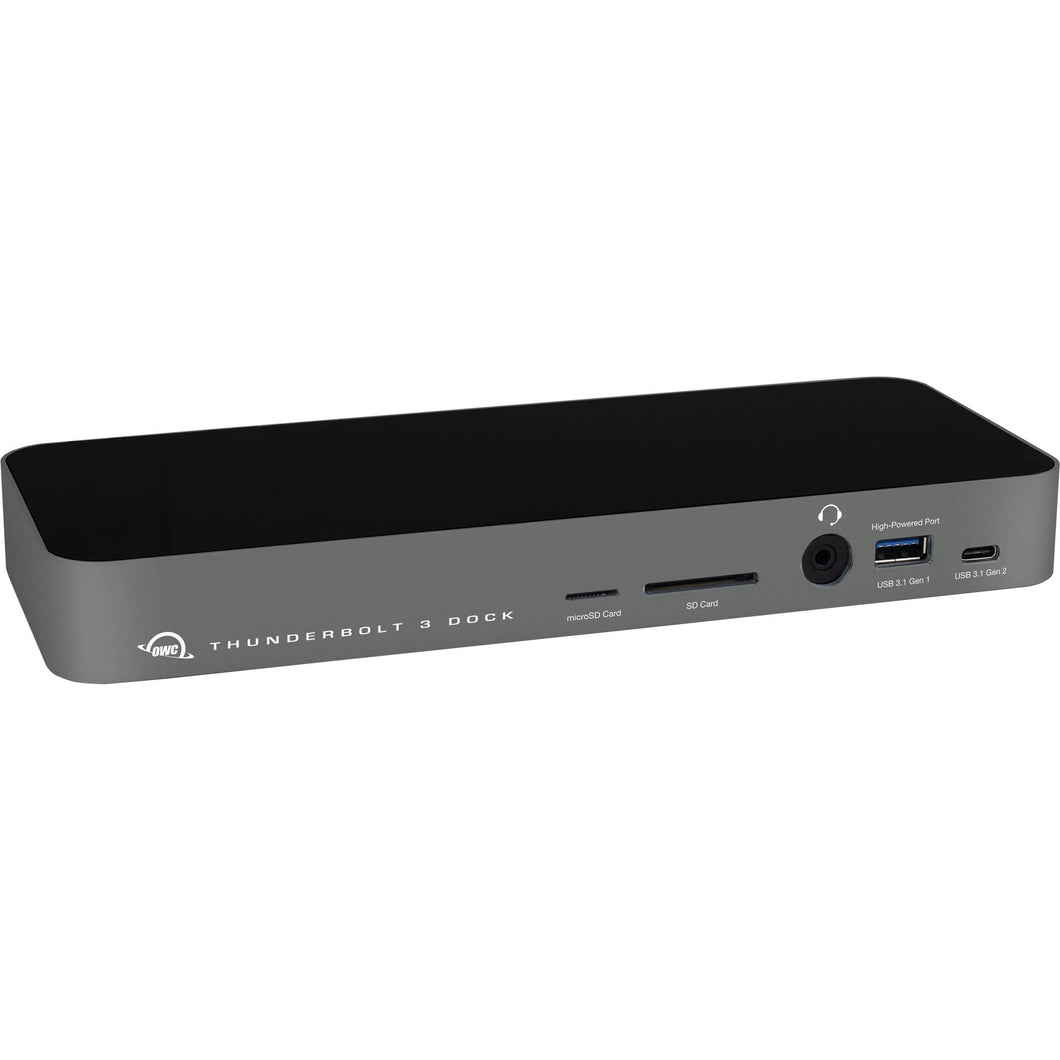 OWC 14-PORT DOCK THUNDERBOLT 3 DOCK -SPACE GRAY -  CERTIFIED FOR WINDOWS AND MAC