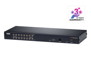 1 USER 16-PORT CAT5 IP KVM