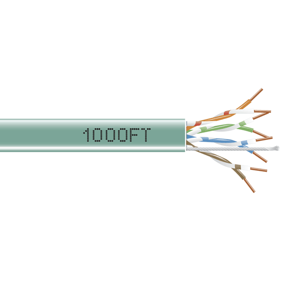 C5e 350 UTP PVC GN 1000'
