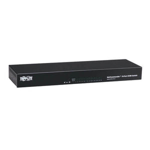 16-PORT CAT5 KVM SWITCH VGA USB PS/2 1URM RACKMOUNT