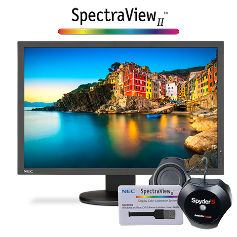 24IN SRGB DESKTOP MONITOR WITH SPECTRAVIEWII COLOR CALIBRATION SOLUTION
