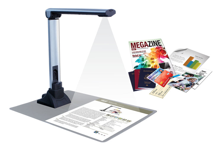 ADESSO 5 MEGAPIXEL AUTO FOUCS DOCUMENT CAMERA & VISUAL PRESENTER, 6-IN-1 FUNCTIO