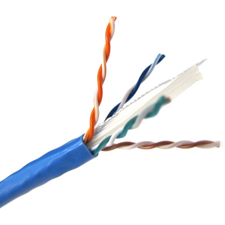 1000FT BLUE PLENUM CAT6  CABLE 550MHZ