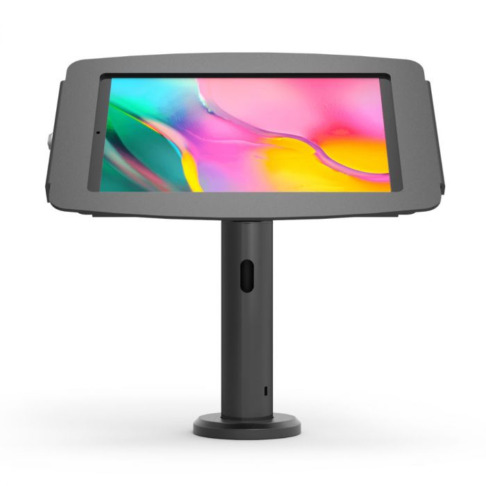 VESA TILTING KIOSK STAND 8IN WITH CABLE MANAGEMENT BLACK
