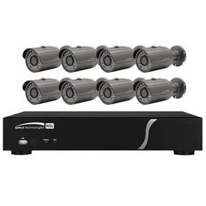 8 CHANNEL ZIP KIT WITH 8 BULLETS, 2T HD