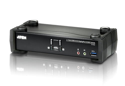 2-PORT USB3.0 4K DISPLAYPORT KVMP SWITCH